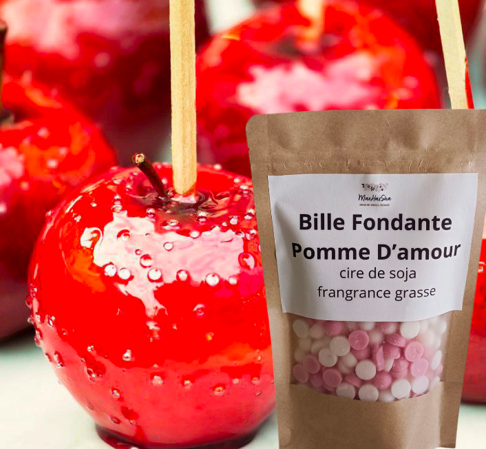 Bille fondante parfumée pomme d'amour